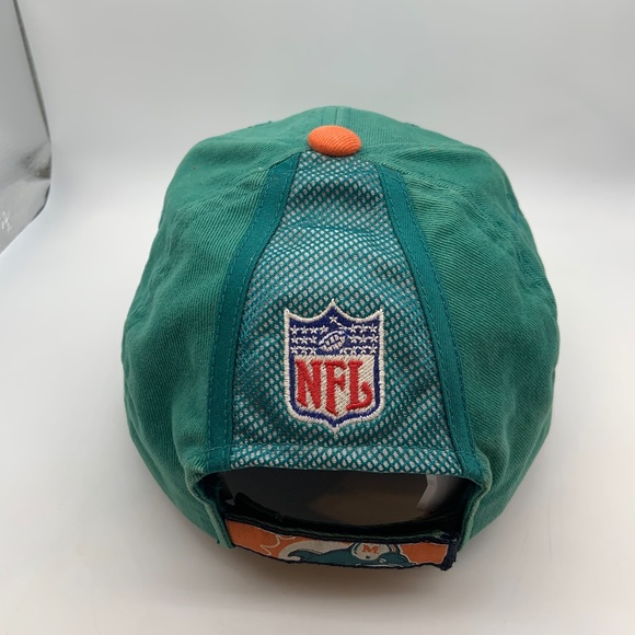 Vintage 90s Sports Specialties Miami Dolphins Retro NFL Pro Line Hat Autographed - Picture 5 of 16